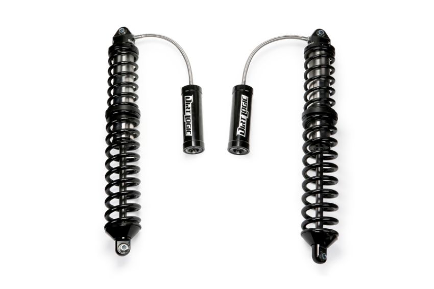 Fabtech FTS24106 07-18 Jeep JK 4WD 5in Front Dirt Logic 2.5 Reservoir Coilovers - Pair