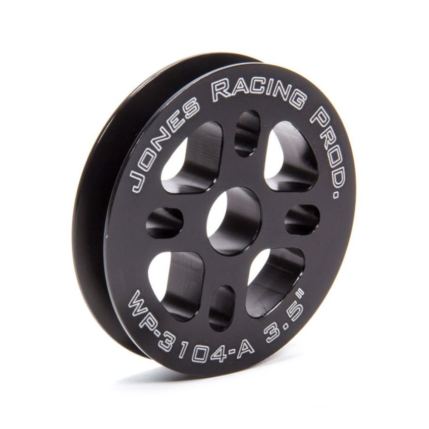JONES RACING PRODUCTS JRPWP-3104-A-3.500 Alternator Drive Pulley V-Belt 3.5in