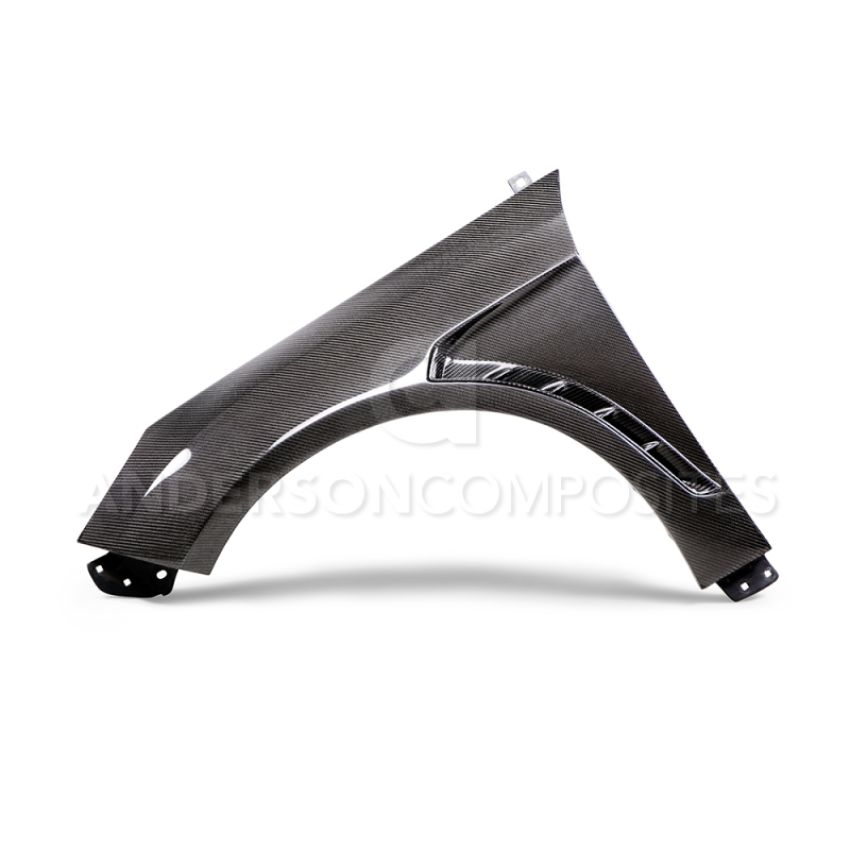 Anderson Composites AC-FF16FDFO-GR 2016+ Focus Type-GR Vented Carbon Fiber Fenders .04in Wider (Pair)