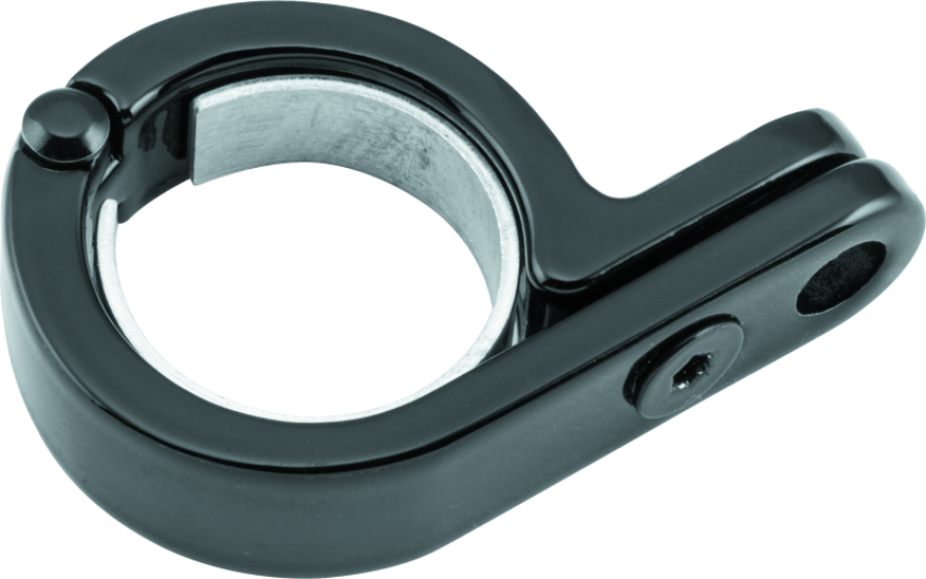 Kuryakyn 4023 P-Clamp 1-1/8in-1-1/4in P-Clamp Black