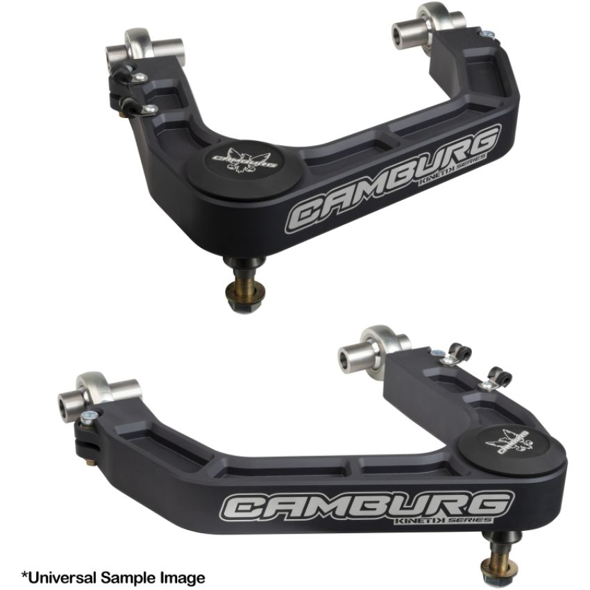 Camburg CAM-310194-GRY Toyota 22-23 Landcruiser 300 / 22-23 LX600 KINETIK V2 Perf Billet Uniball Upper Arms