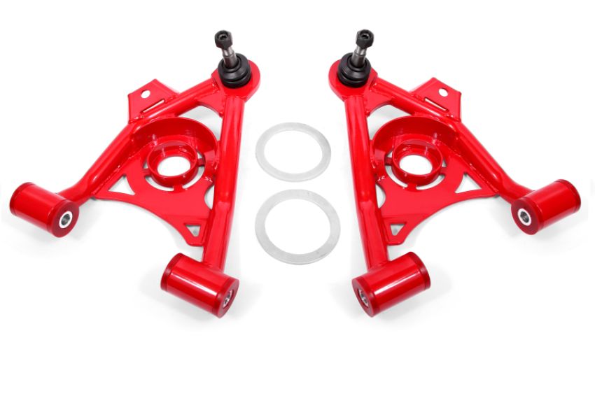 BMR Suspension AA037R A-arms, Lower, Spring Pocket, Non-adj, Poly, Tall Ball Joint