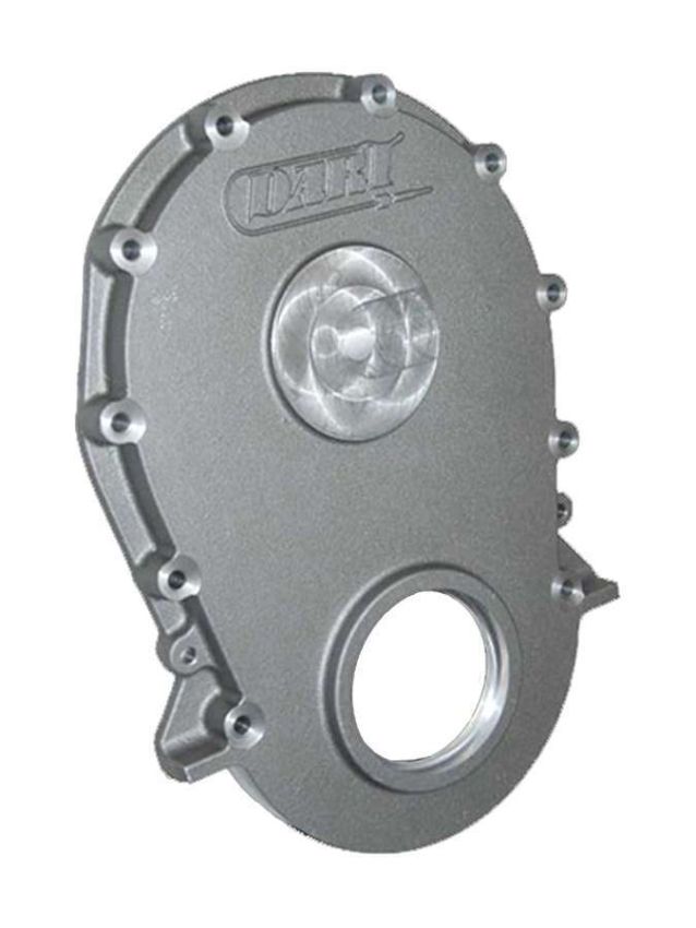 DART DRT67240002 BBC Timing Cover - w/ .400 Raised Cam w/Gasket