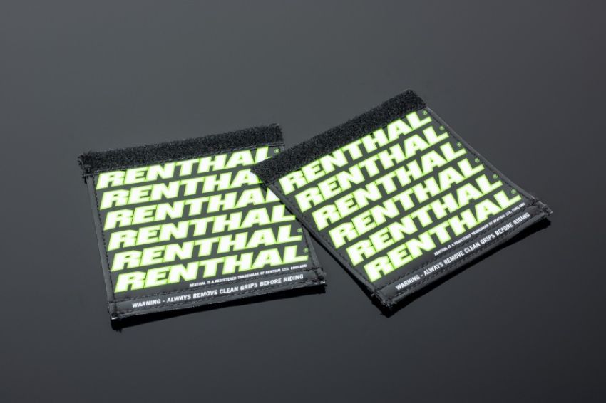 Renthal G252 Team Clean Grip - Black/Green/White