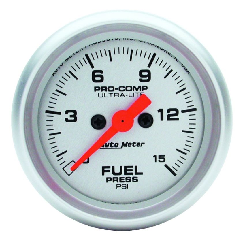 AutoMeter 4361 GAUGE, FUEL PRESSURE, 2 1/16