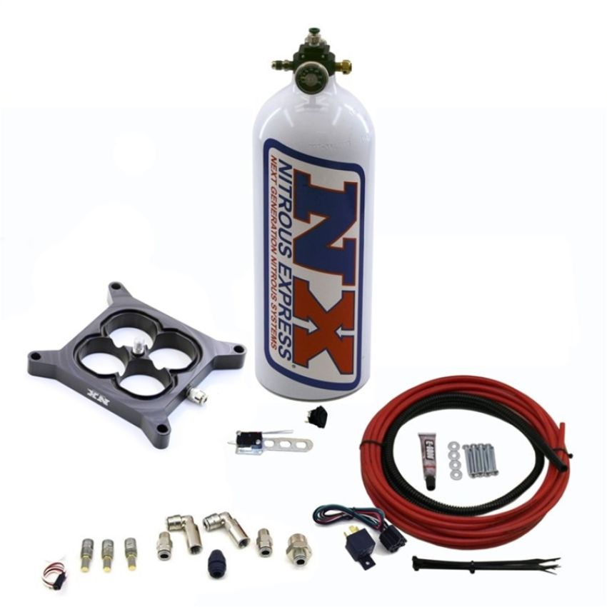 Nitrous Express 15140 PUMPLESS WATER METHANOL 4150 CARBURETOR PLATE
