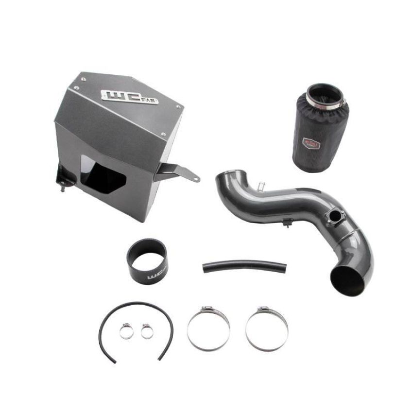 Wehrli WCF100875-FB 10-12 6.7L Cummins 4in. Intake Kit - Flat Black