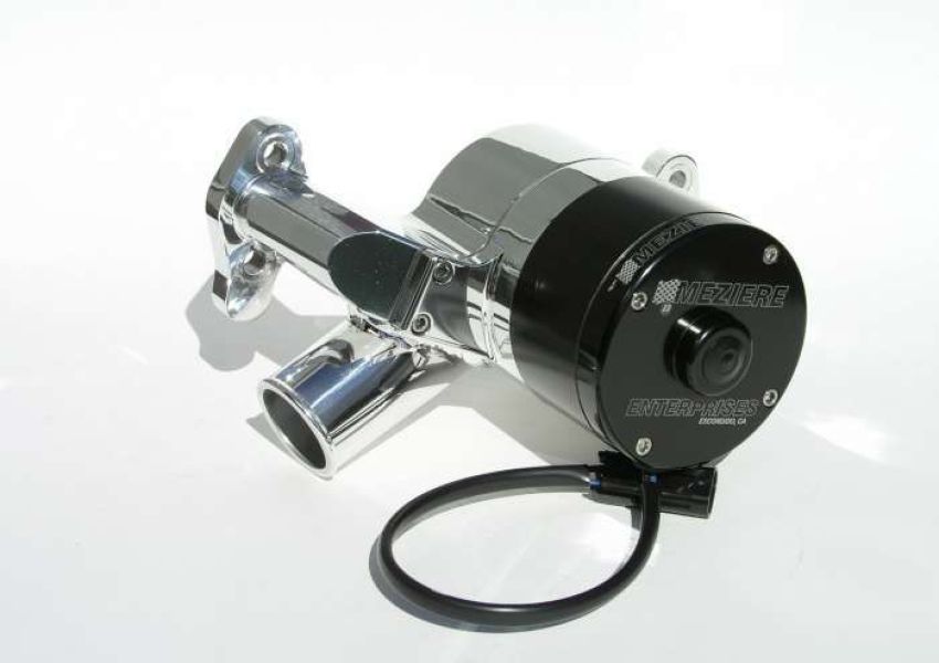 MEZIERE MEZWP301U SBC Billet Electric W/P - Hi-Flow - Polished
