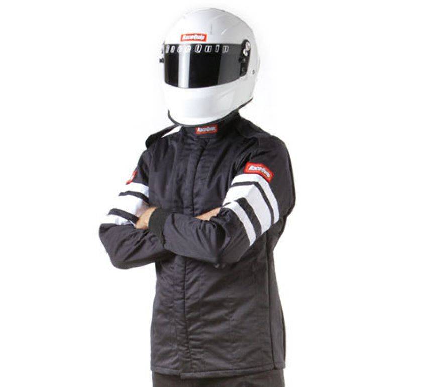 RACEQUIP RQP121005 Black Jacket Multi Layer Large