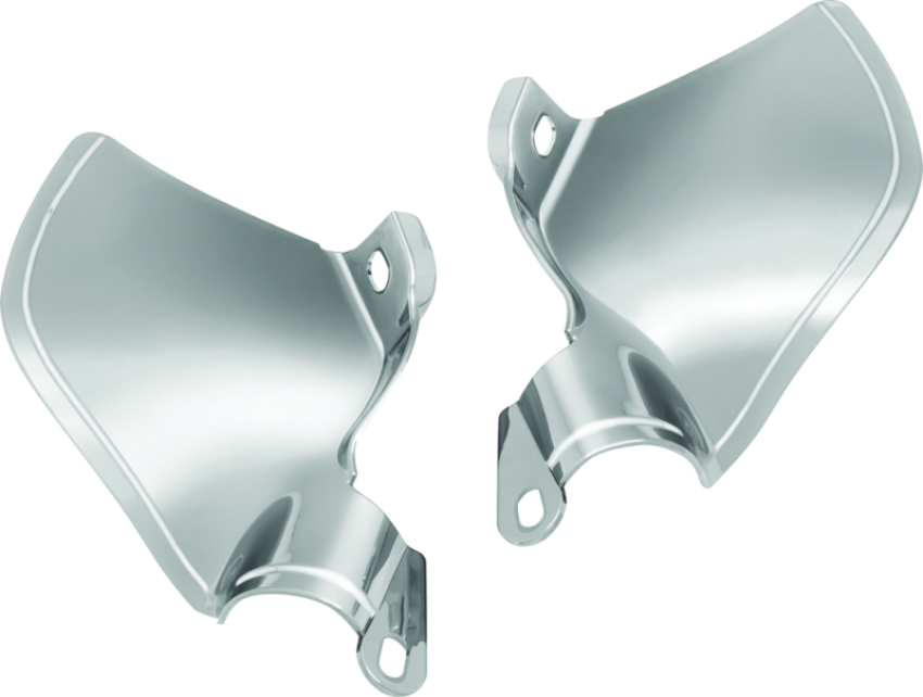 Kuryakyn 5789 Saddle Shields Heat Deflectors 18-Up Softail Models Smoke