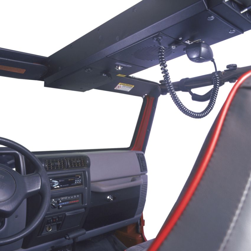 Tuffy Products 048-01 Tuffy Overhead Security Console Black