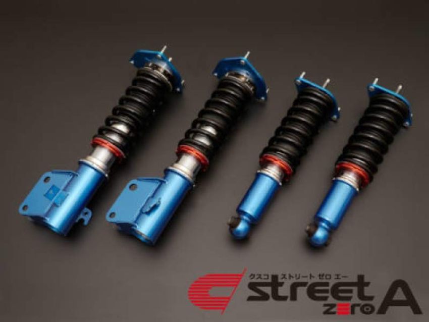 Cusco 6A1 61N CN Coilovers Street Zero A Front -Pillow / Rear -Rubber Upper 2015+ WRX STI ONLY