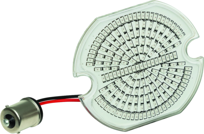 Kuryakyn 2940 Luminez L.E.D Rear Turn Signal Insert 1156 Red Flat Style