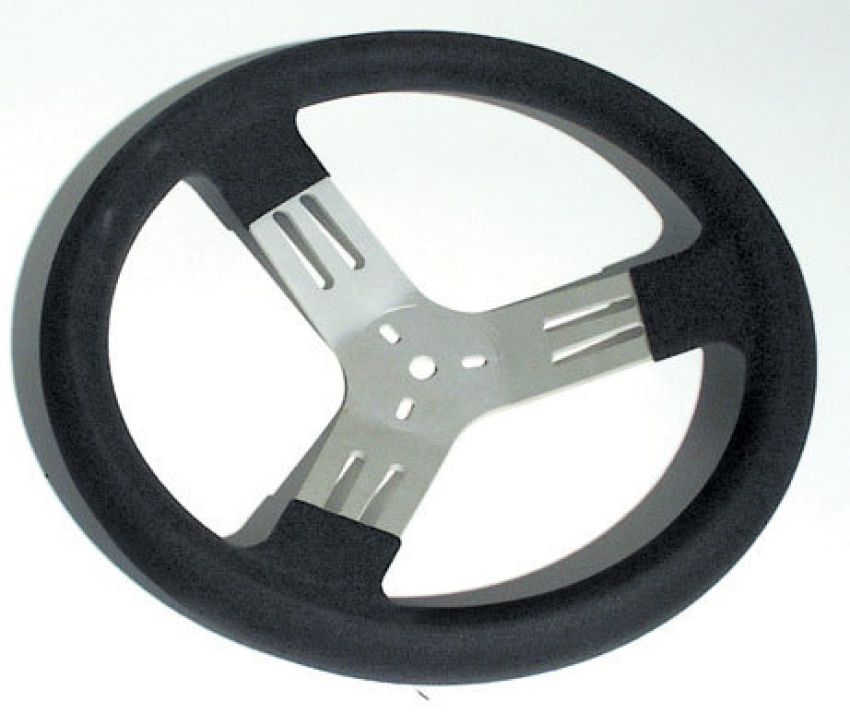 LONGACRE LON52-56830 13in. Alum Kart Steering Wheel