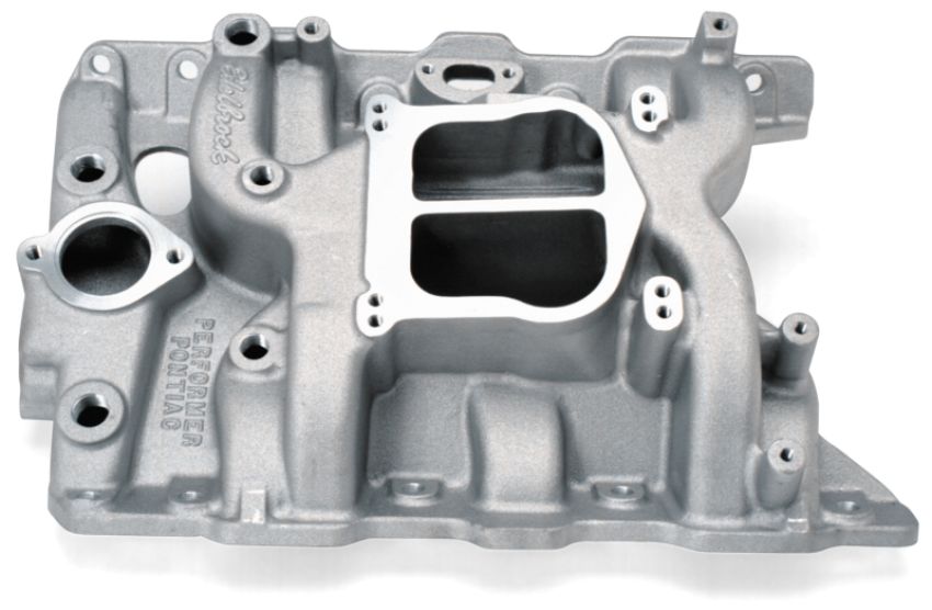 EDELBROCK EDE2156 Pontiac Performer Manifold - 326-455