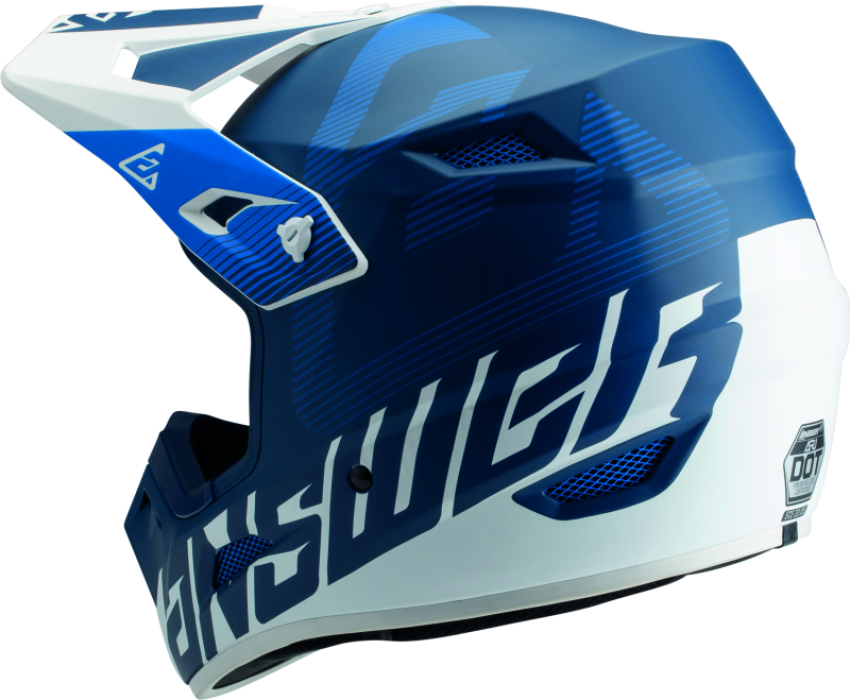 Answer 447649 AR1 V2 Bold Helmet Blue/White - XS