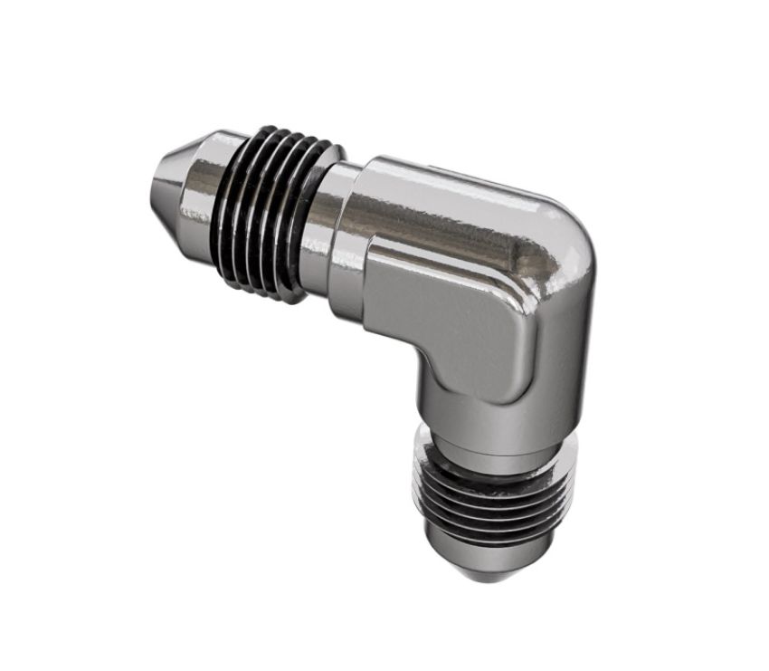 Goodridge PAN821-03C 90 Deg Male Adaptor AN3 Equal