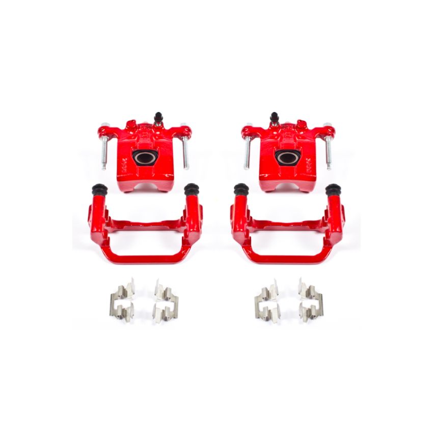 PowerStop S2780A Red Powder Coated Calipers