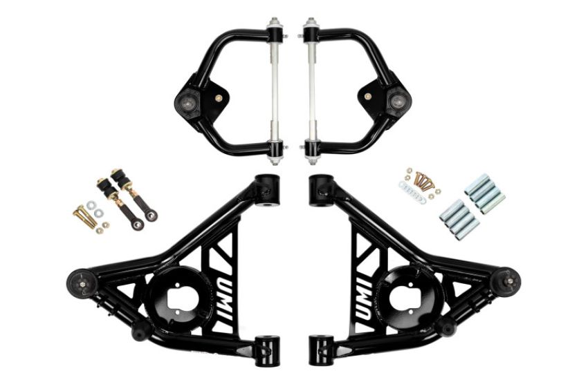 UMI Performance 265153-B 70-81 GM F-Body Tubular Upper & Lower A-arm Kit