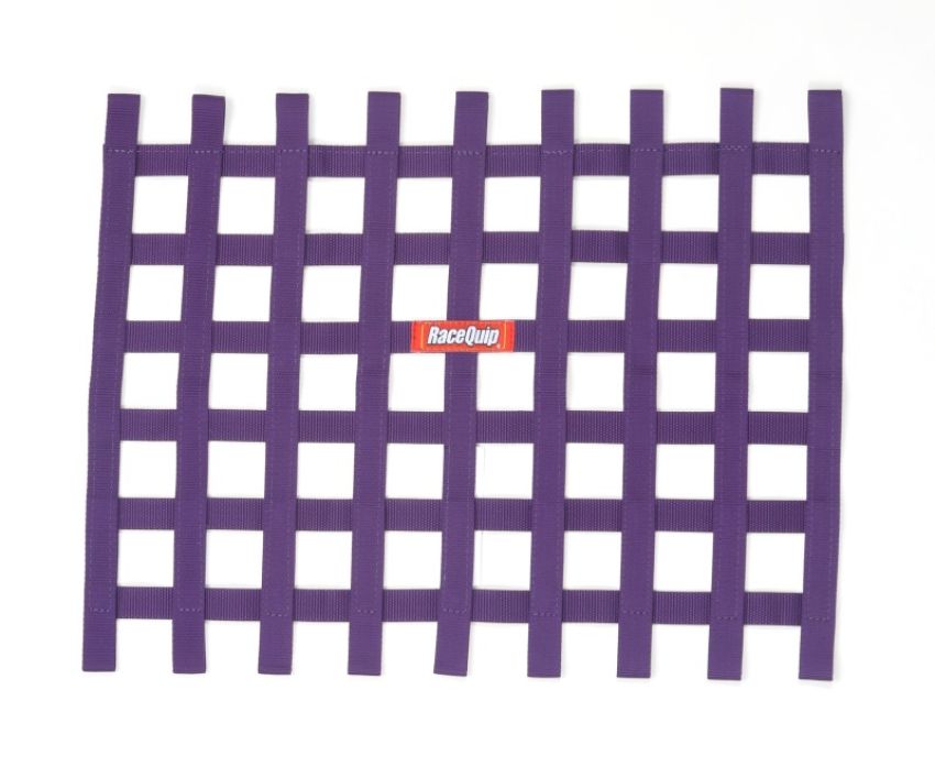 Racequip 721055 Purple Ribbon Window Net