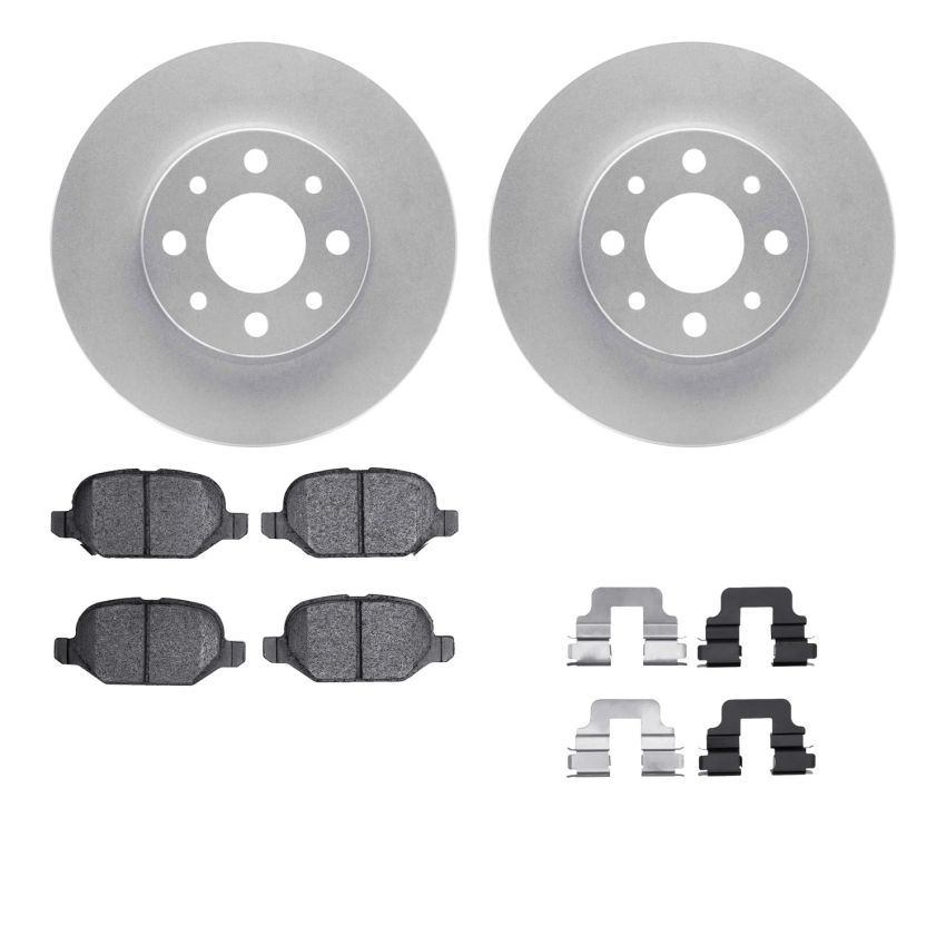 Dynamic Friction 4512-07011 Rotor Kit