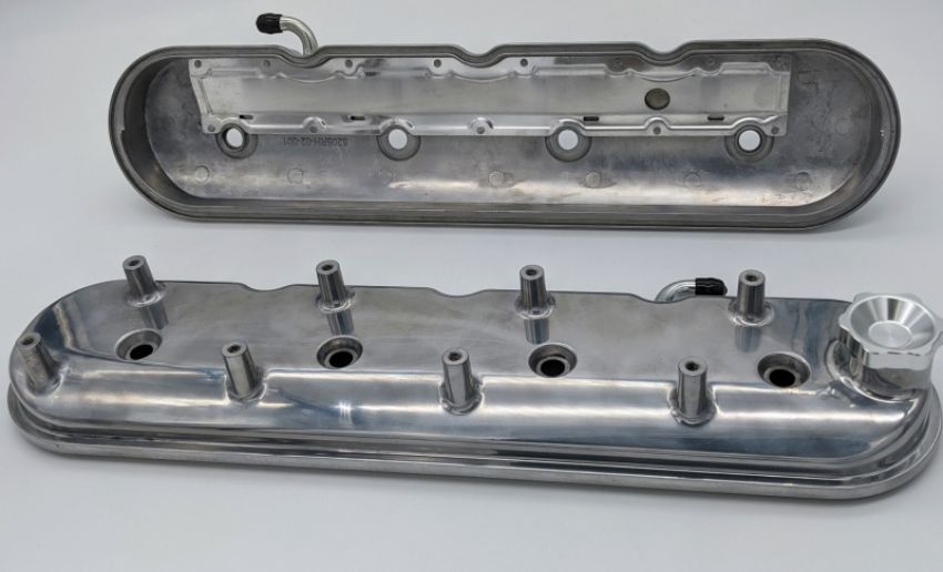 Granatelli Motor Sports 640366 Cast Valve Covers For Ls
