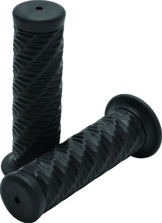 Bikers Choice 485803 1 Inch Black Spiral Grip