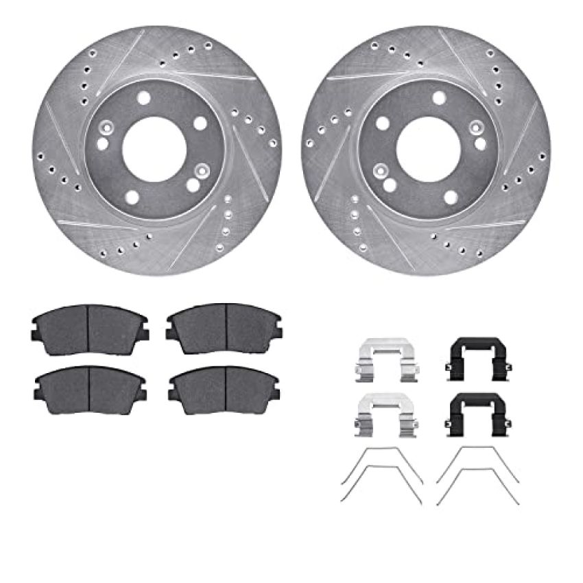 Dynamic Friction 7512-03093 Rotor Kit
