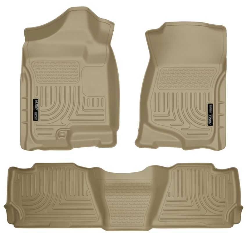 HUSKY LINERS HSK98253 07-14 Tahoe Floor Liners Tan