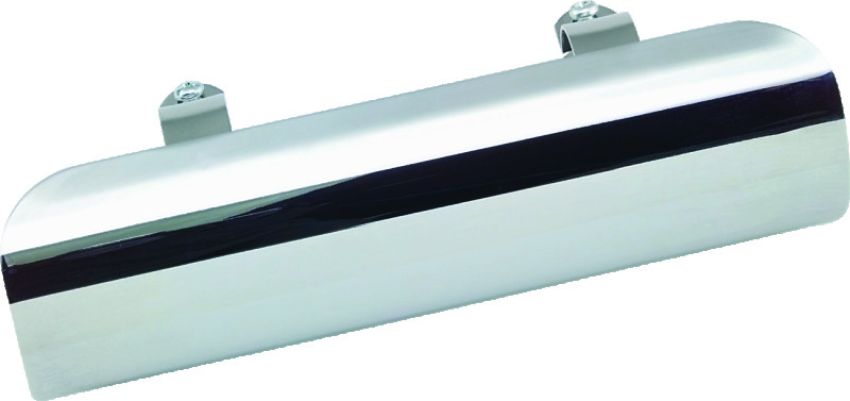 Bikers Choice 490151 Chrome Universal Heat Shield fits 1 3/4 Pipe Replaces H-D 65270-84T