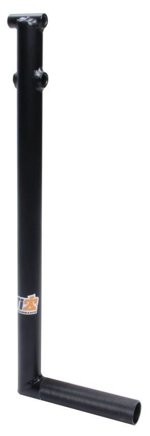 Ti22 PERFORMANCE TIP4001 Chromoly Brake Pedal 1in Raised Rail Black