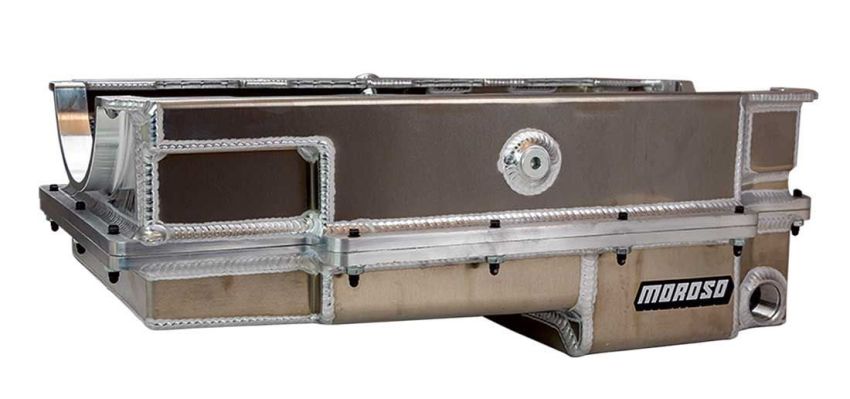 Moroso 20394 CN/Energy MFG/DRCE2 2-Piece -16AN External Wet Sump Aluminum Oil Pan