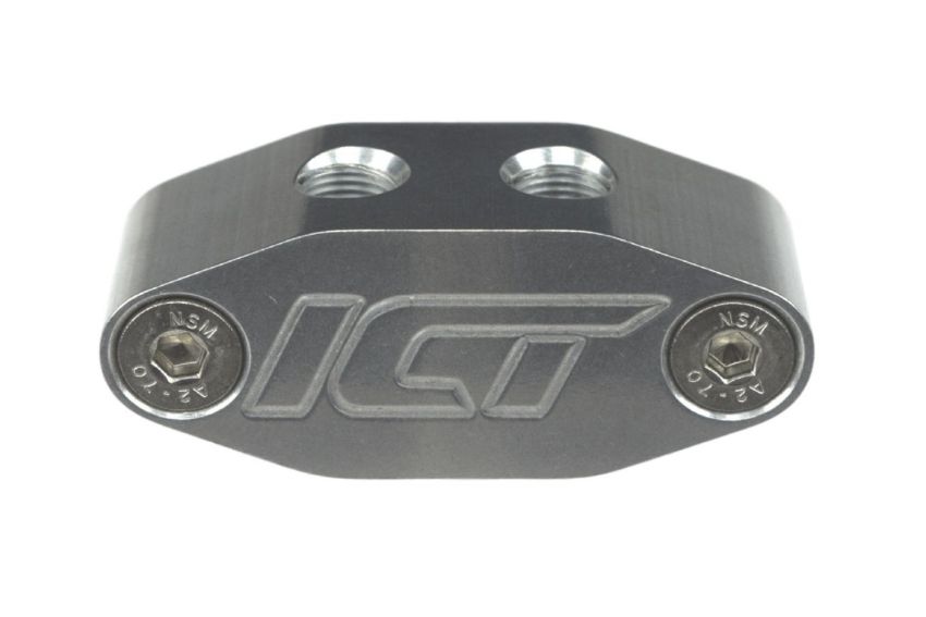 ICT BILLET ICT551541 LS Oil Pressure Sensor R elocation Adapter