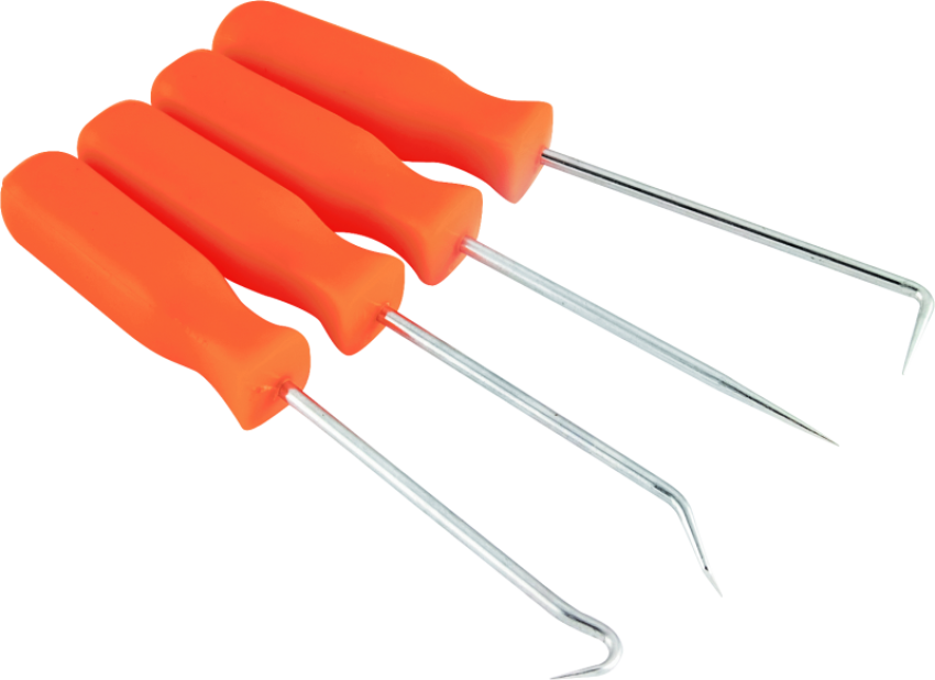 BikeMaster 151534 4-pc Mini Hook and Pick Set