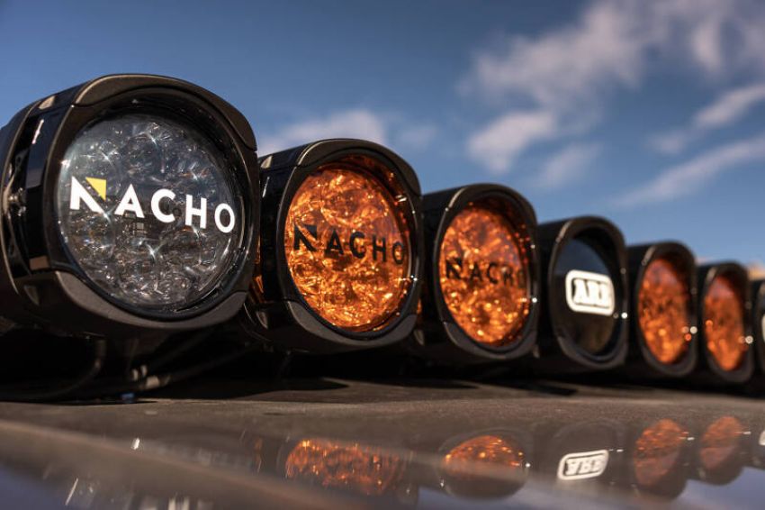 ARB 1780860 16-23 Toyota Tacoma BASE Rack NACHO Quatro Light Adaptor Kit