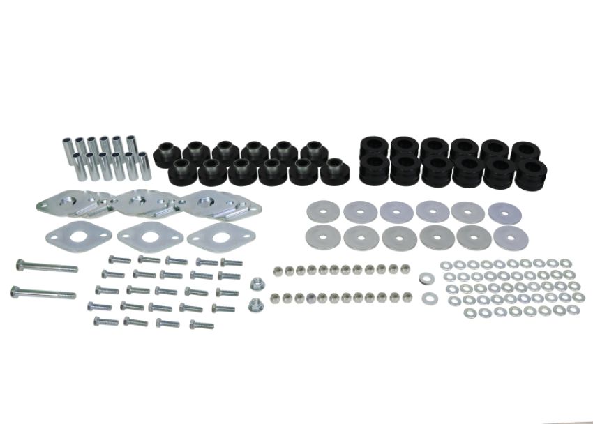 Whiteline W93568 2007-2014 Jeep Wrangler Body Mount Bushing Set