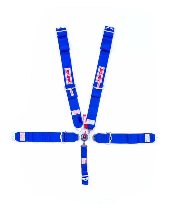 SIMPSON SAFETY SIM29110BL 5-PT Harness System CL P/D B/I Ind 55in