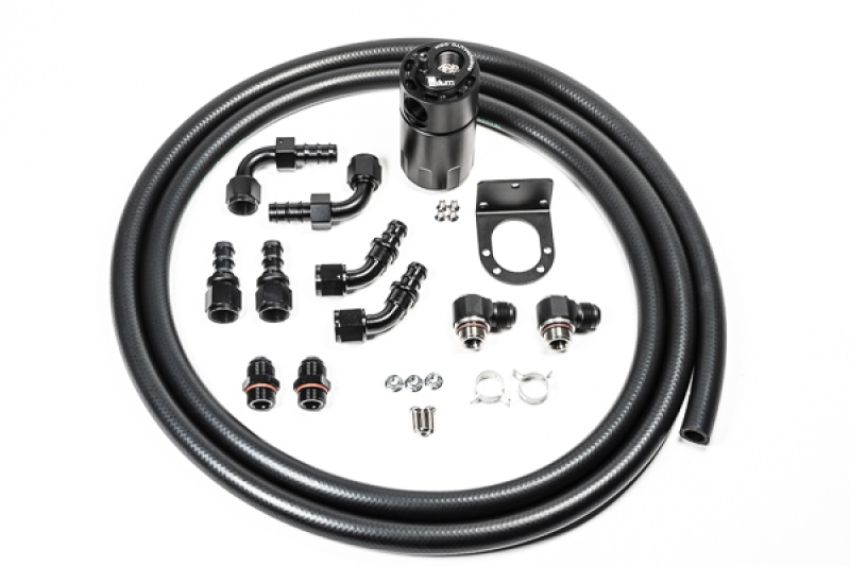 Radium Engineering 20-1810-FL SINGLE CATCH CAN, 10AN KIT, FLUID LOCK