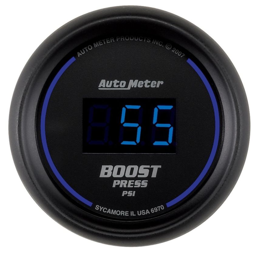 AutoMeter 6970 GAUGE, BOOST, 2 1/16
