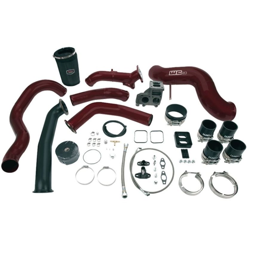 Wehrli WCF100489-GF 01-04 Chevrolet 6.6L LB7 Duramax S400 Turbo Install Kit (No Turbo) - Grape Frost