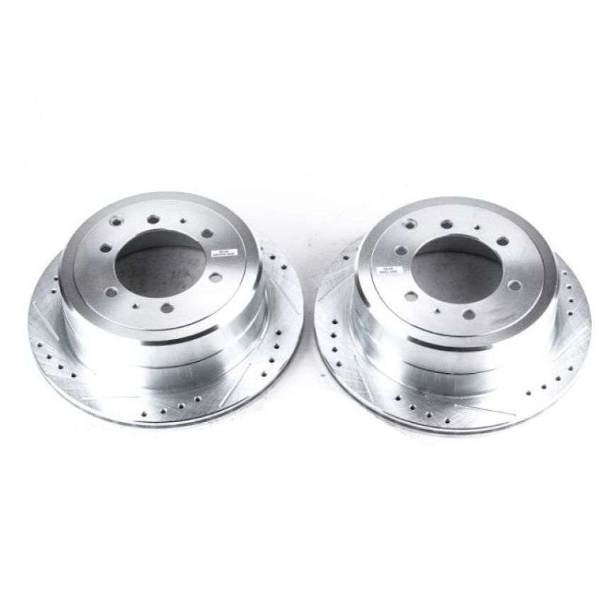 PowerStop JBR743XPR PowerStop Evolution Performance Drilled, Slotted & Plated Brake Rotor Pair