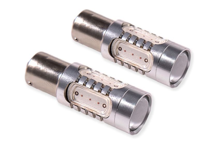 Diode Dynamics DD0002P 1156 LED Bulb HP11 LED - Red (Pair)