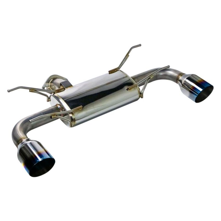 Remark RO-TTZ8-SM 22+ Subaru BRZ/Toyota GR86 Axle-Back Exhaust - Burnt Single Wall Tips