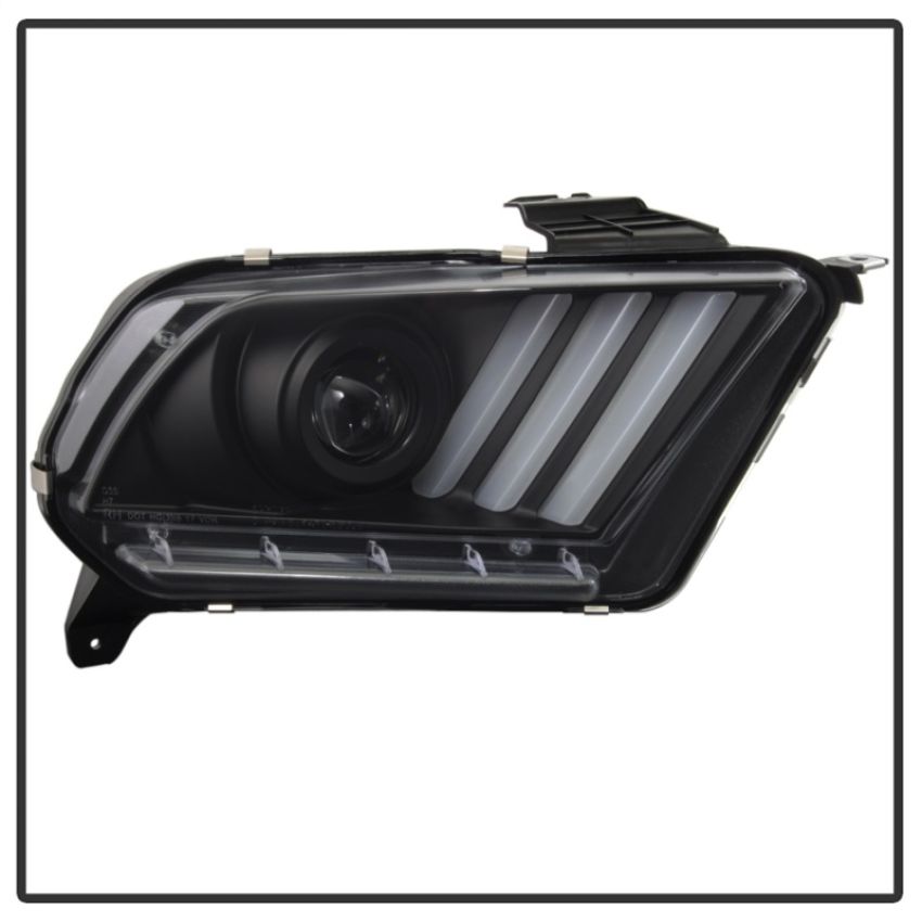 SPYDER 5085429 Light Bar Projector Headlights - LED Sequential Turn Signals - Black
