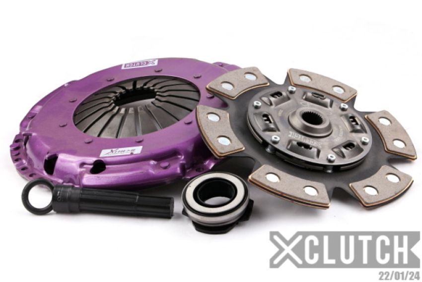 XCLUTCH XKVW23002-1B 94-98 Volkswagen Jetta GLX 2.8L Stage 2 Sprung Ceramic Clutch Kit