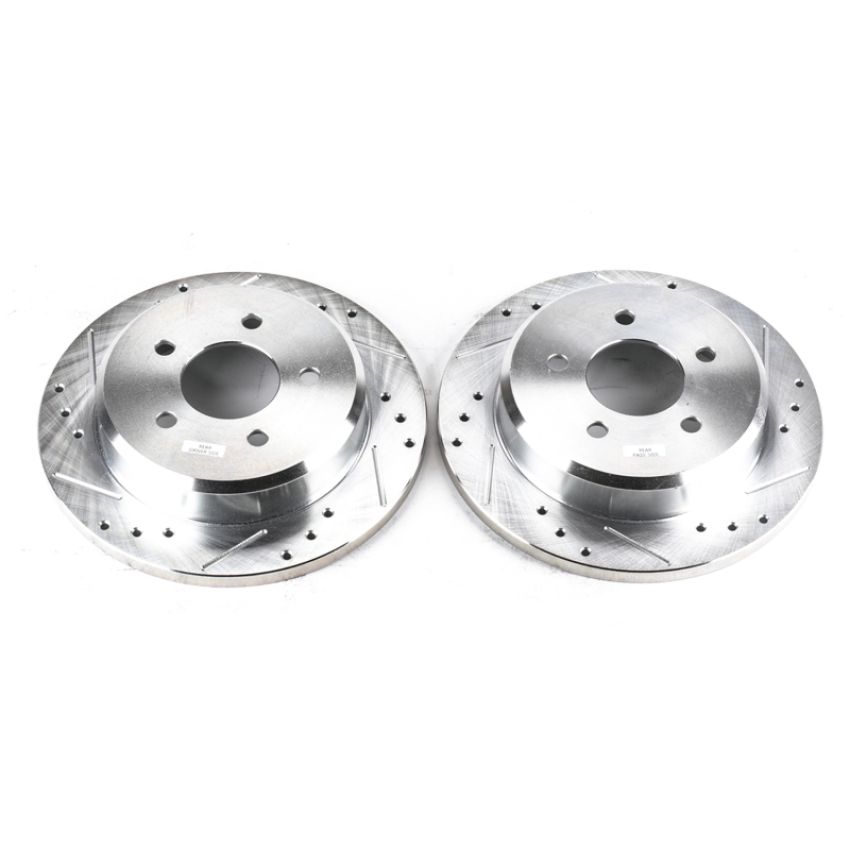 PowerStop AR8154XPR PowerStop Evolution Performance Drilled and Slotted Rotor Pair
