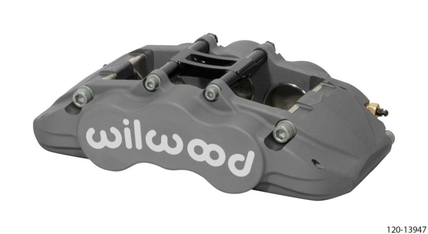Wilwood 120-13947 Caliper-GN6R-L/H-Black Ano (.80 Thk Pad) 1.75/1.38/1.38in Pistons 1.38in Disc