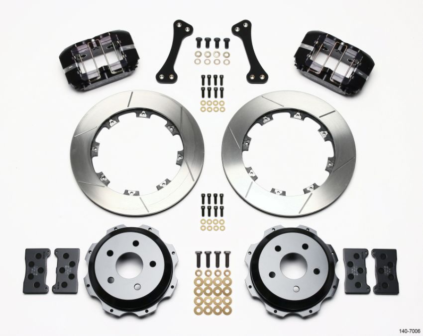 Wilwood 140-7006 Dynapro Rear Kit 12.19in Subaru Impreza WRX
