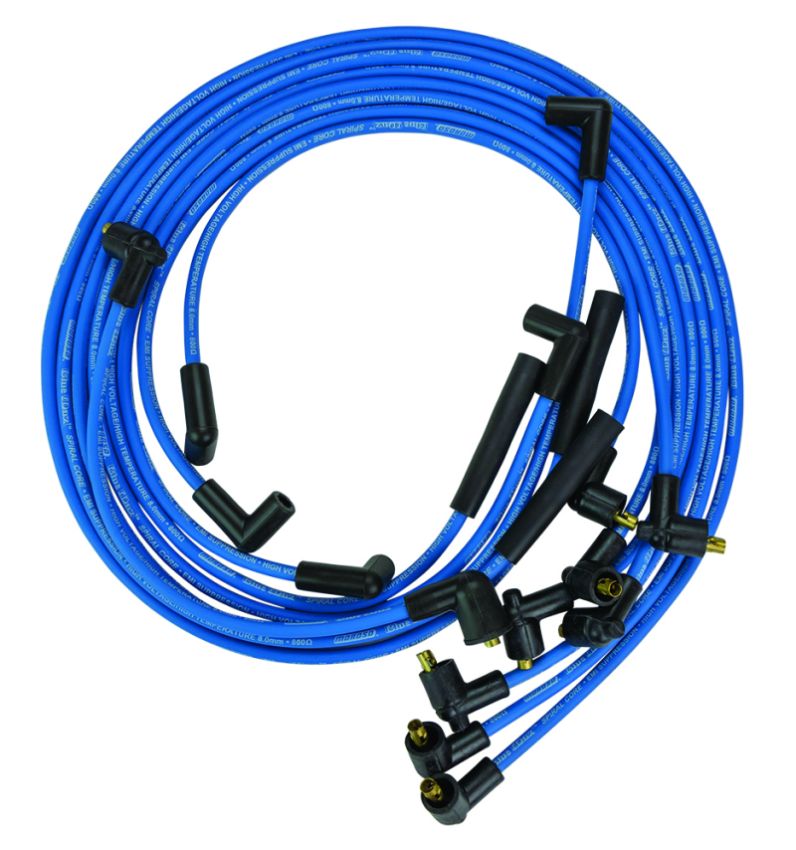 Moroso 72660 Custom Ignition Wire Set - Blue Max - Spiral Core