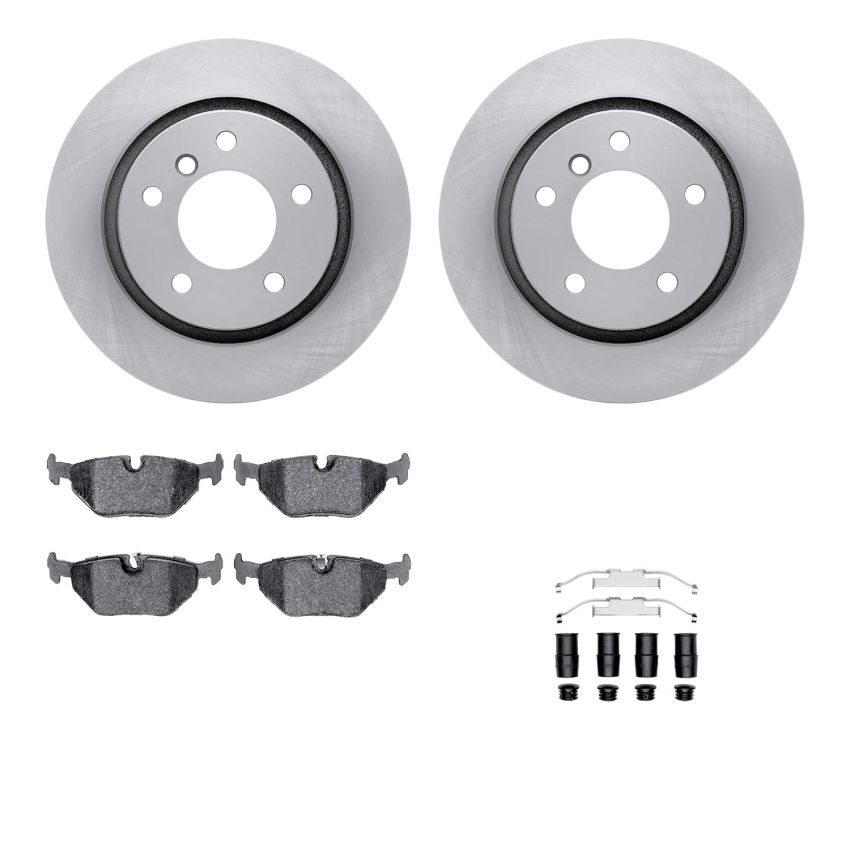 Dynamic Friction 6512-31373 Rotor Kit